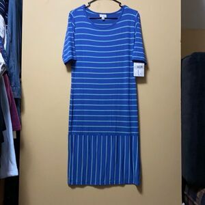 🆕 LULAROE NEW JULIA DRESS LARGE